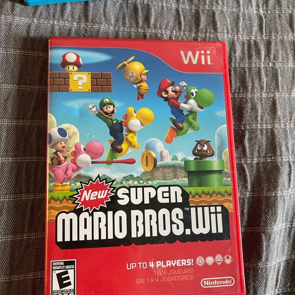 Nintendo New Super Mario Bros Wii - Red Case